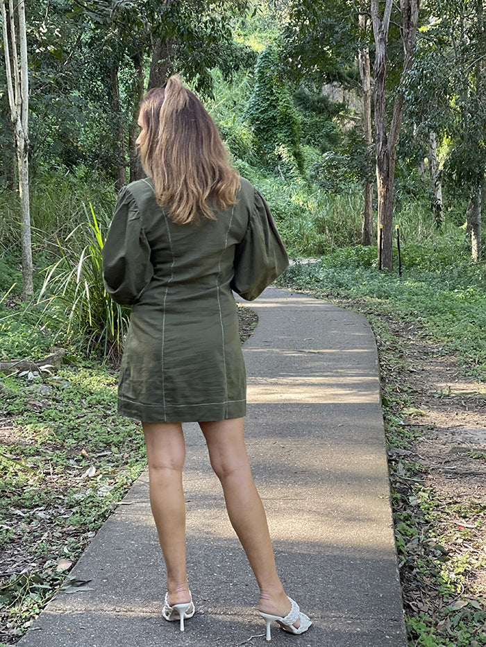 Marley Dress - Khaki