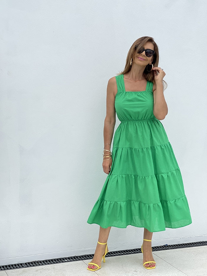 Carlie Green Dress