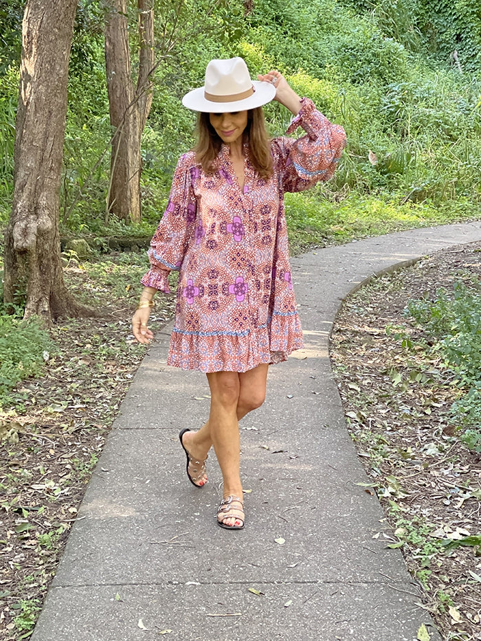 Meredith Dress - Plum Kalina