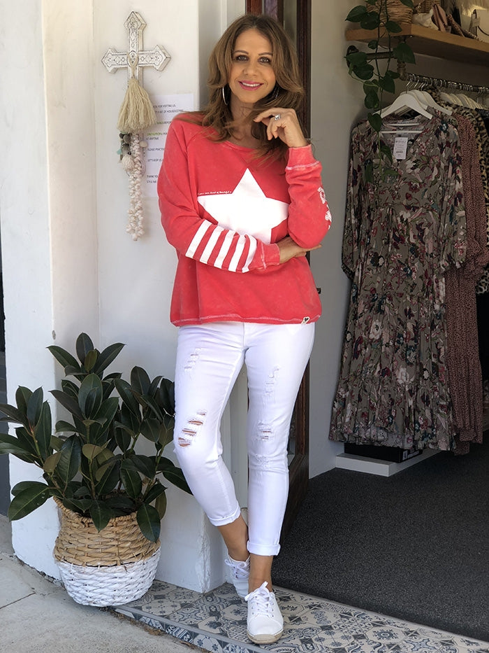 Star Sweat - Red