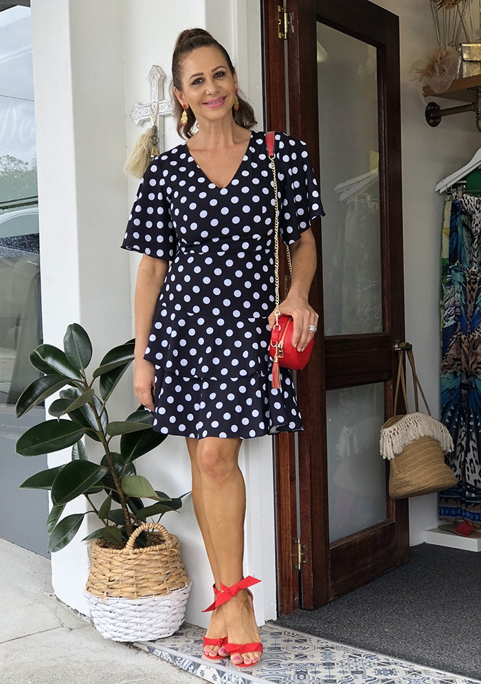 Daniella Spot Dress