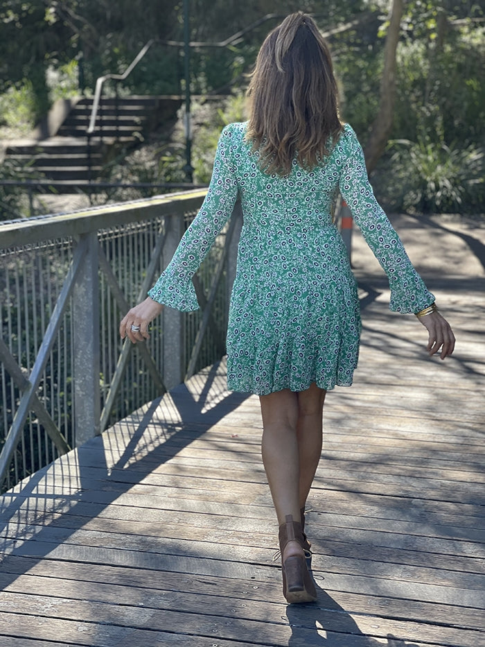 Dashi Dress - Meadow Green
