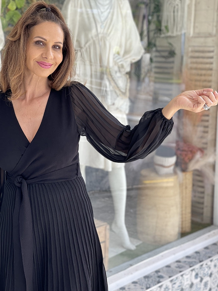 Carrie Knit Dress - Black