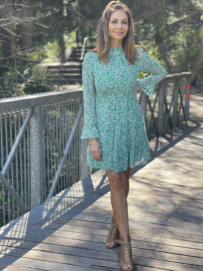Dashi Dress - Meadow Green