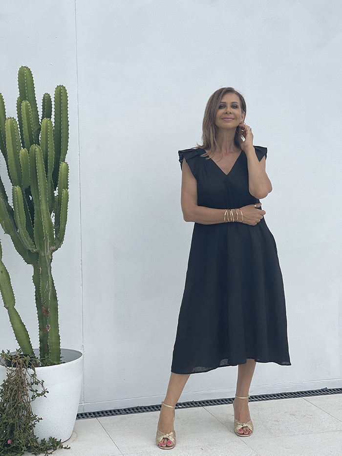 Nala Maxi Dress - Ebony