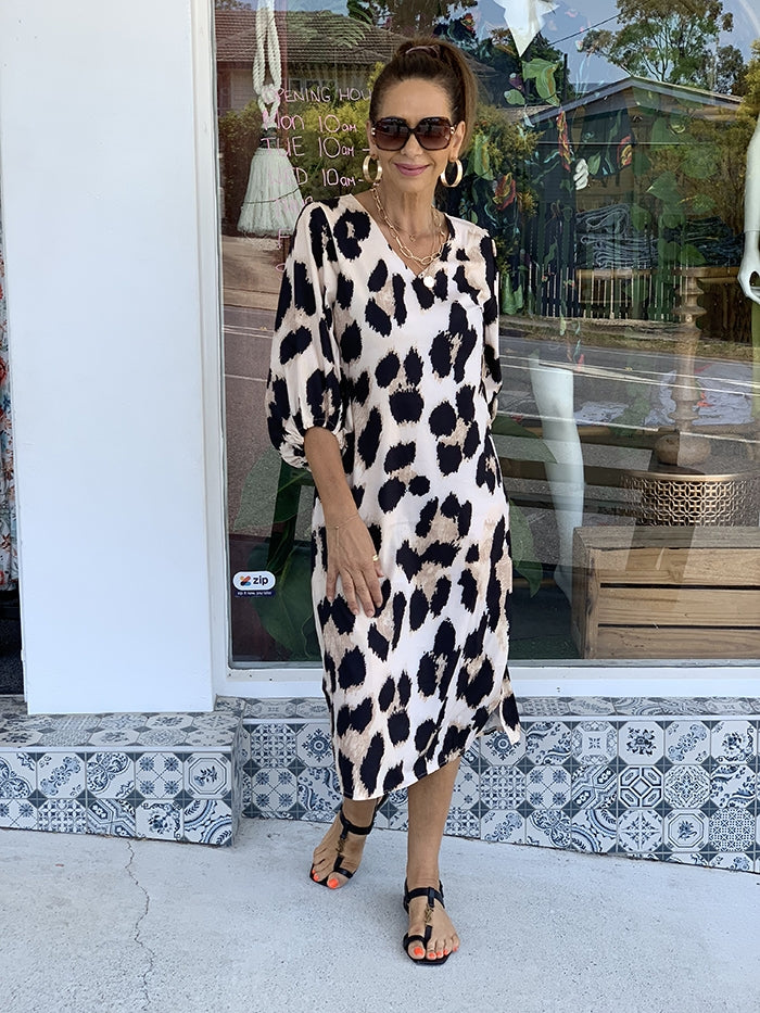 Leopard Luxe Dress