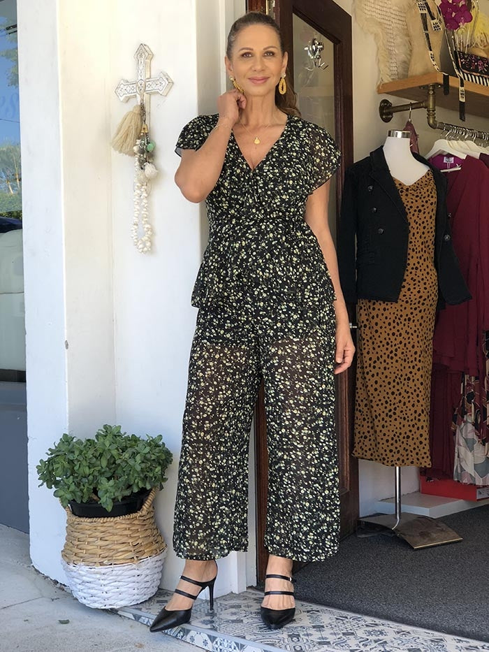 Lorella Jumpsuit - Floral