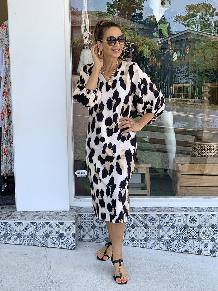 Leopard Luxe Dress