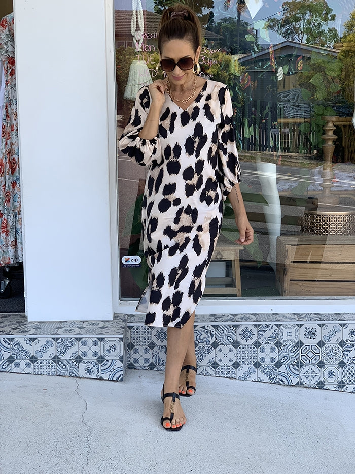 Leopard Luxe Dress