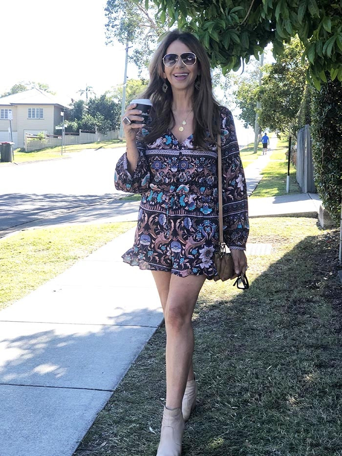 Gypsy Playsuit - Floral