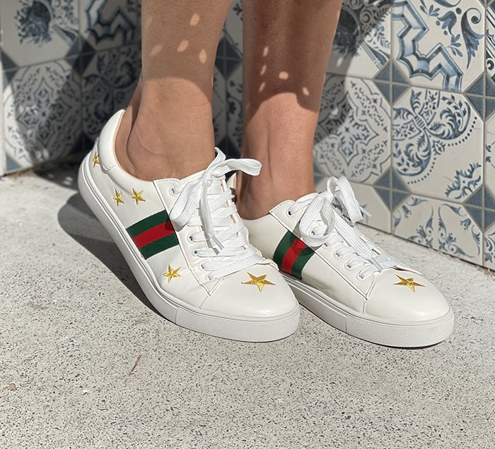 Star and Stripe Sneakers