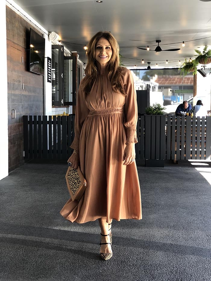 Samantha Dress - Tan