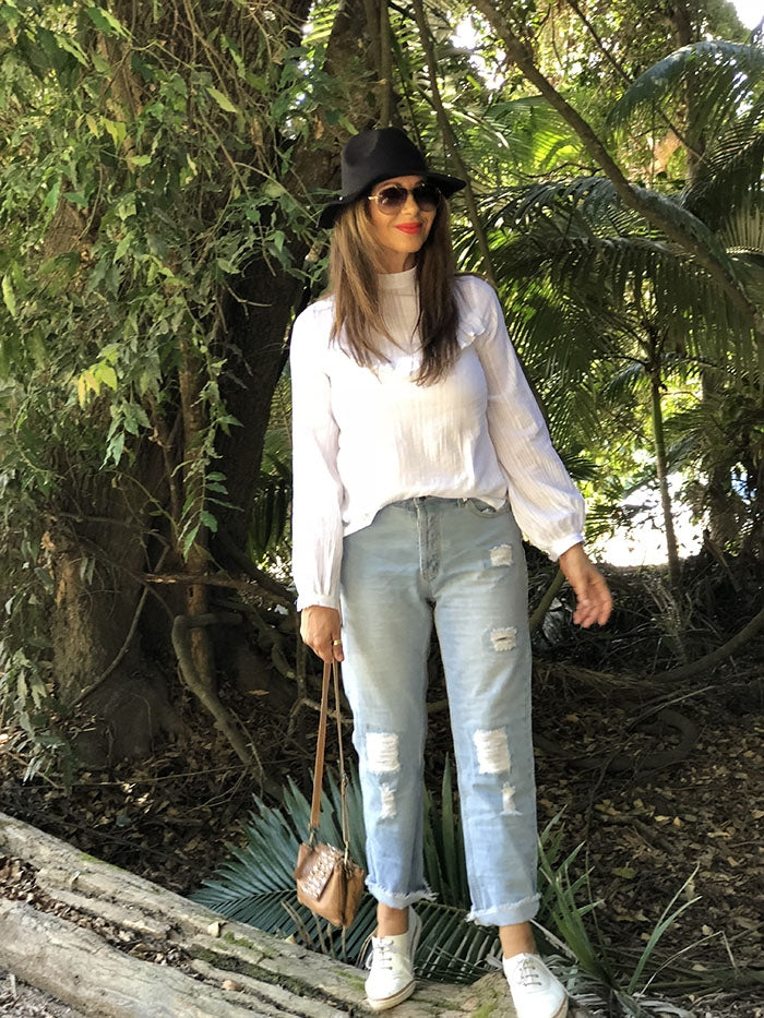 Libby Top - White
