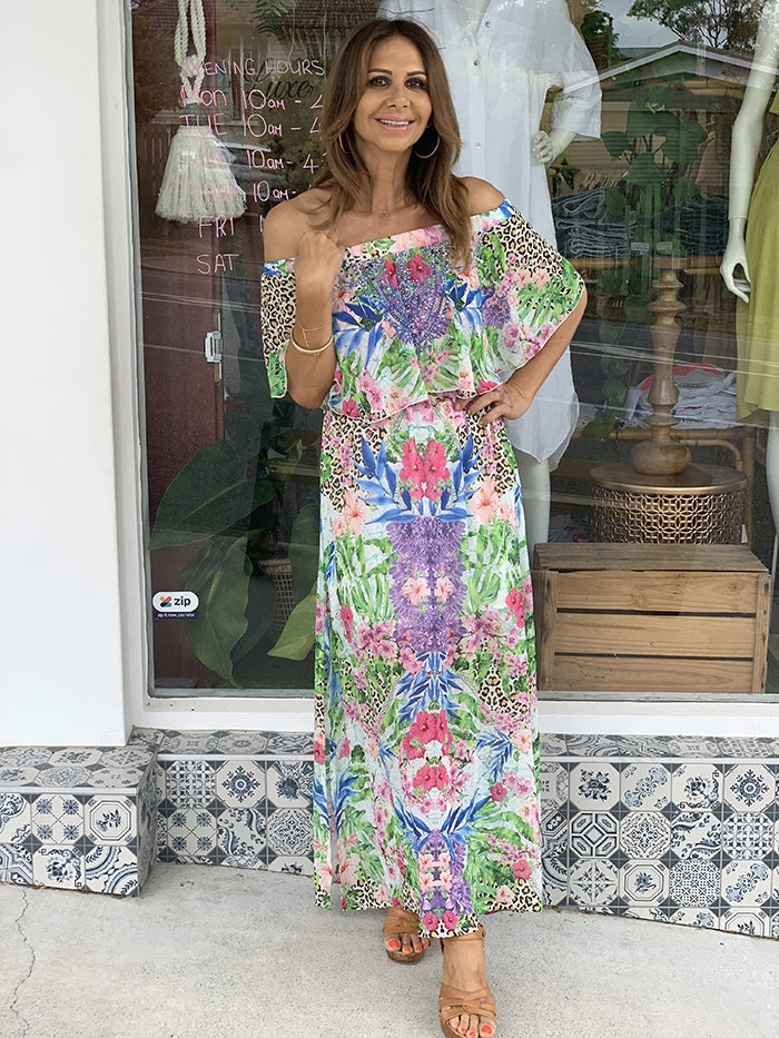 Groovy Chic Dress - Blue