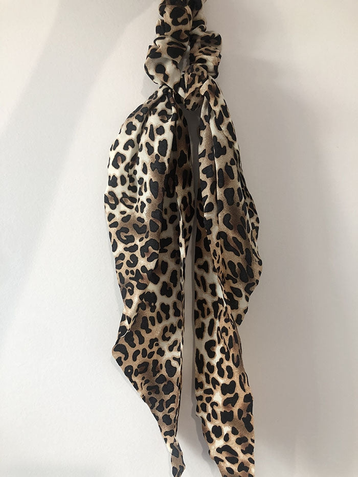 Leopard Scrunchie