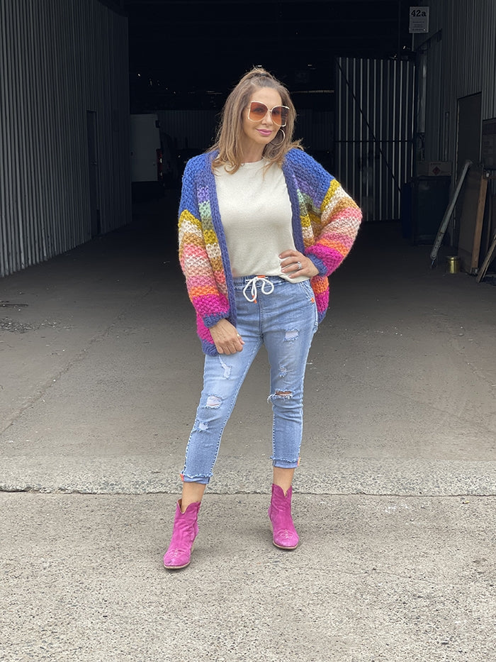 Rainbow Cardi