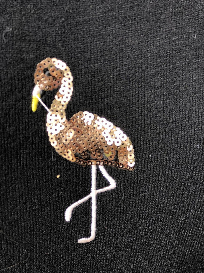 Flamingo Dancer Knit - Black