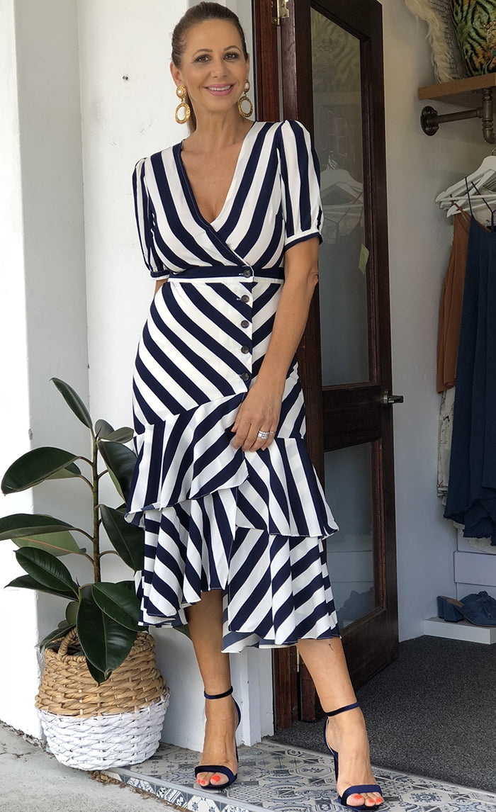 Isola Stripe Dress