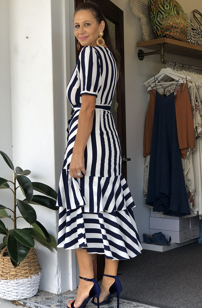 Isola Stripe Dress