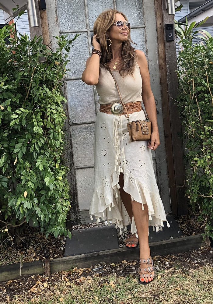 Avana Skirt - Vanilla