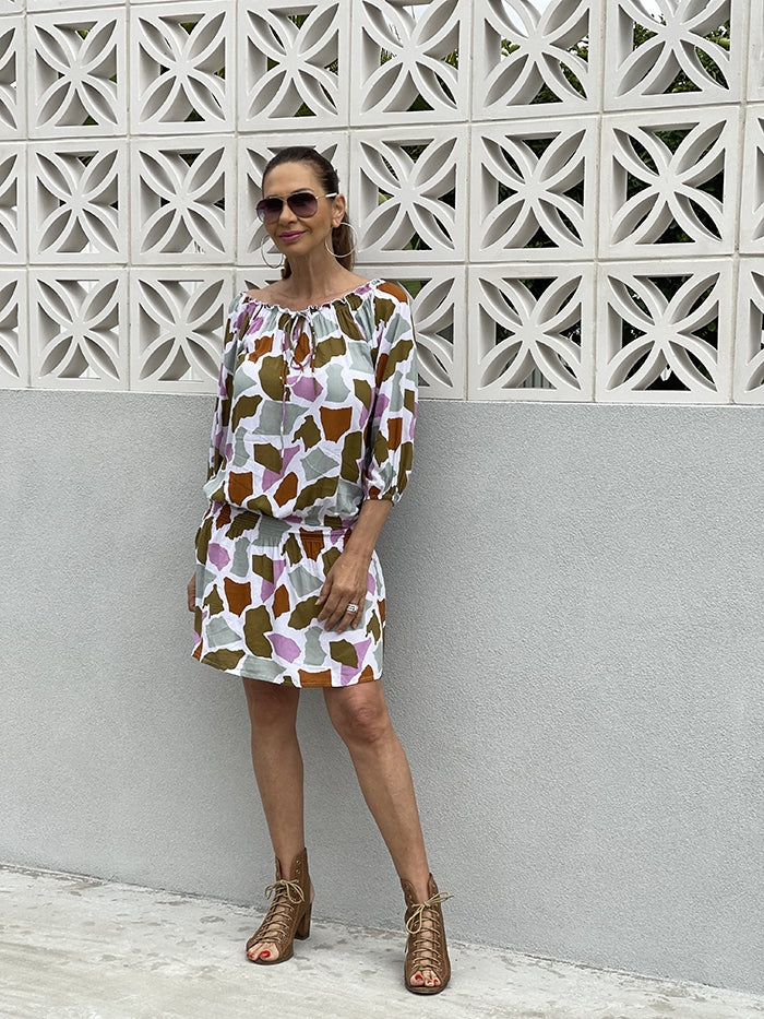 Julia Dress - Pebbles