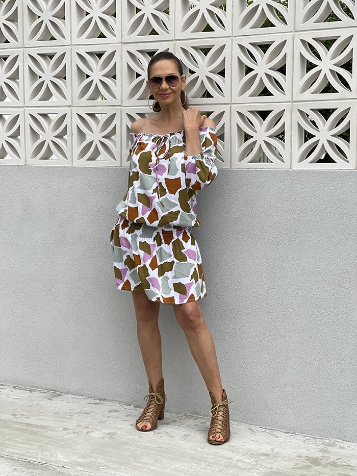 Julia Dress - Pebbles