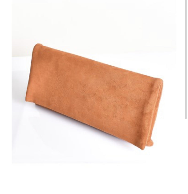 Fold Over Pouch - Terracotta