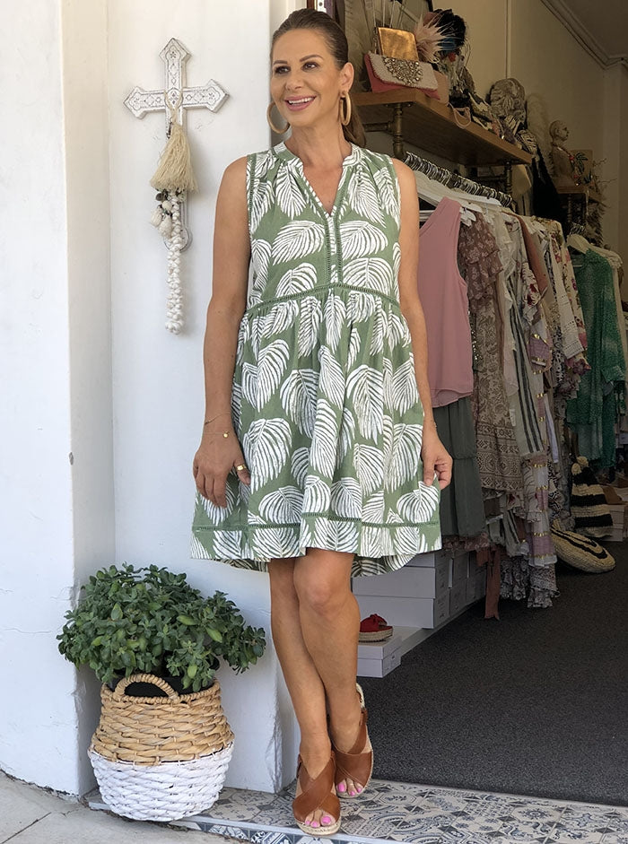 Forest Fern Dress