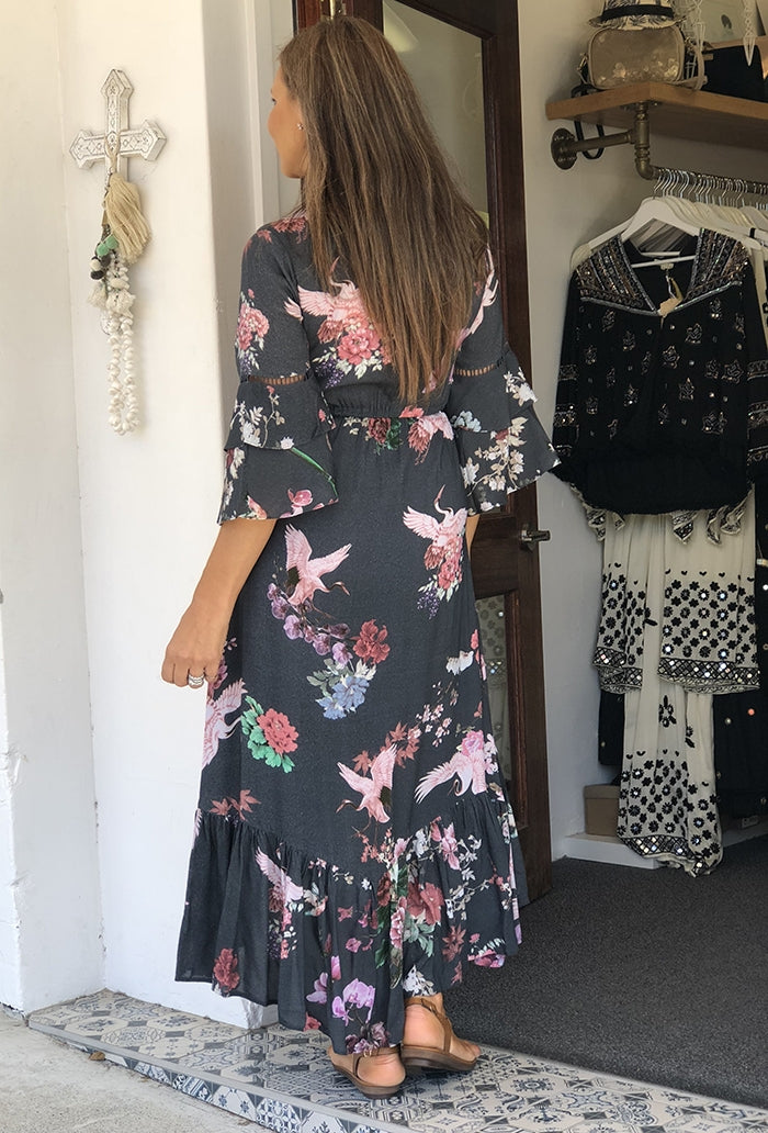 Osaka Long Tie Dress