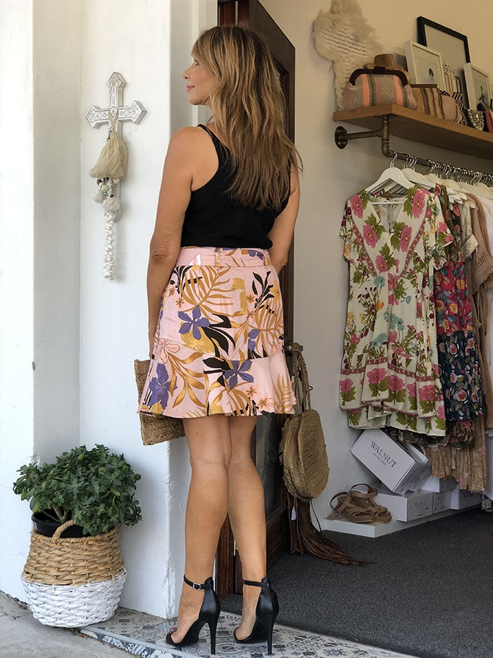 Island Dreams Skirt - Blush