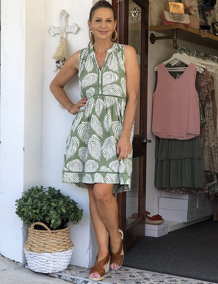 Forest Fern Dress