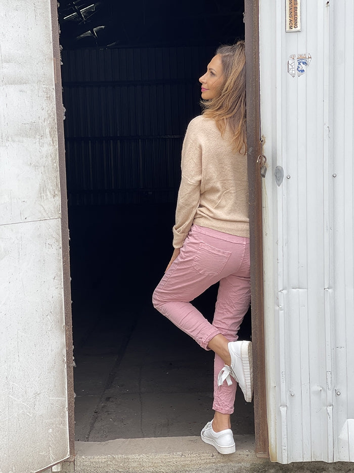 Ranger Button Pant - Pink
