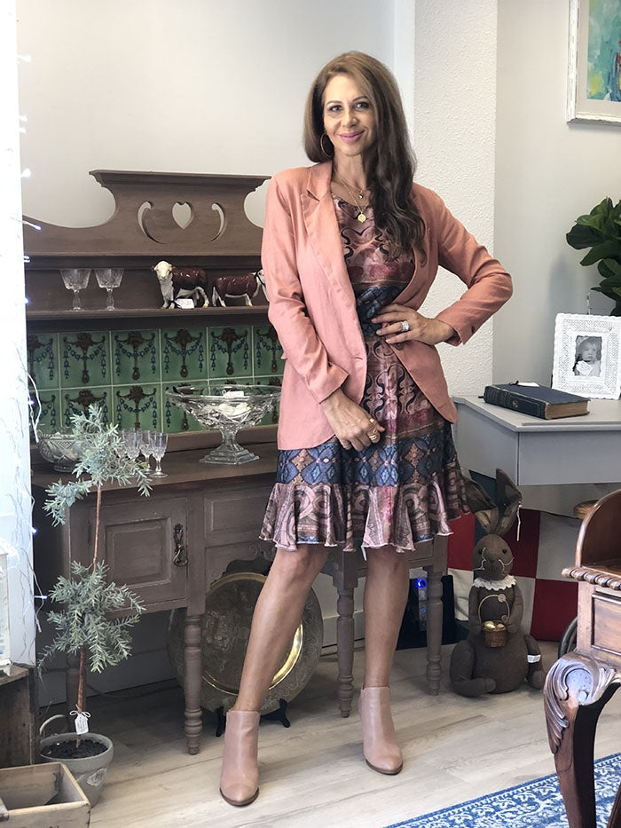 Asti Blazer - Terracotta