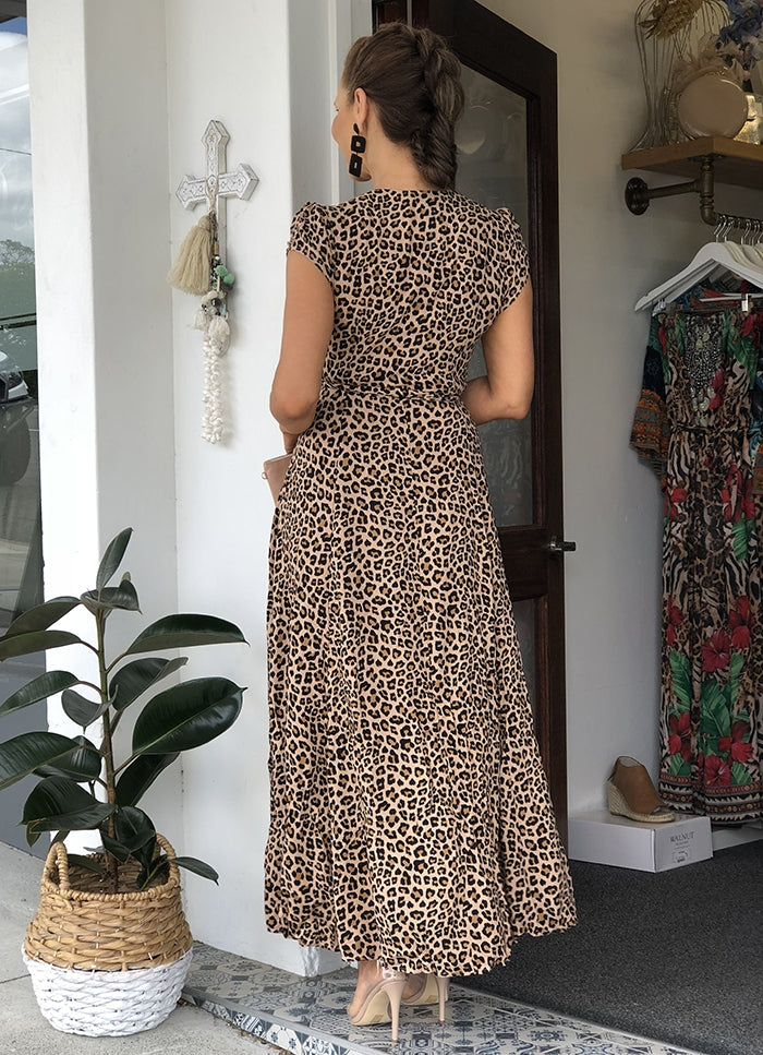 Alaiya Kingdom Dress - Leopard