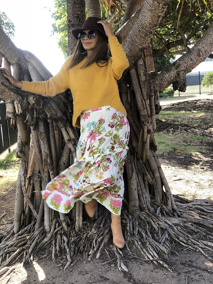 Kamila Skirt - Floral