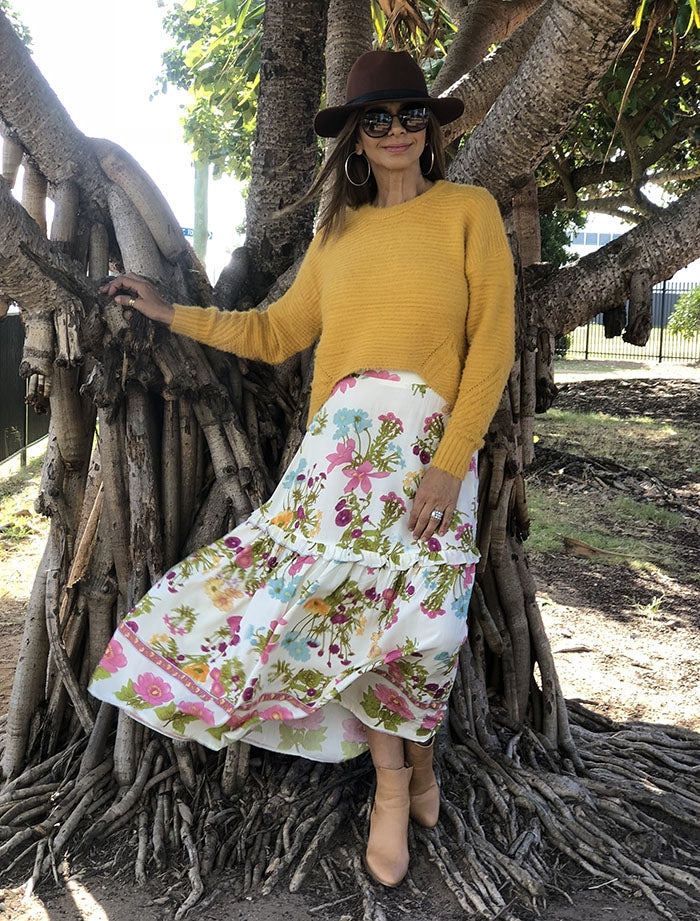 Kamila Skirt - Floral