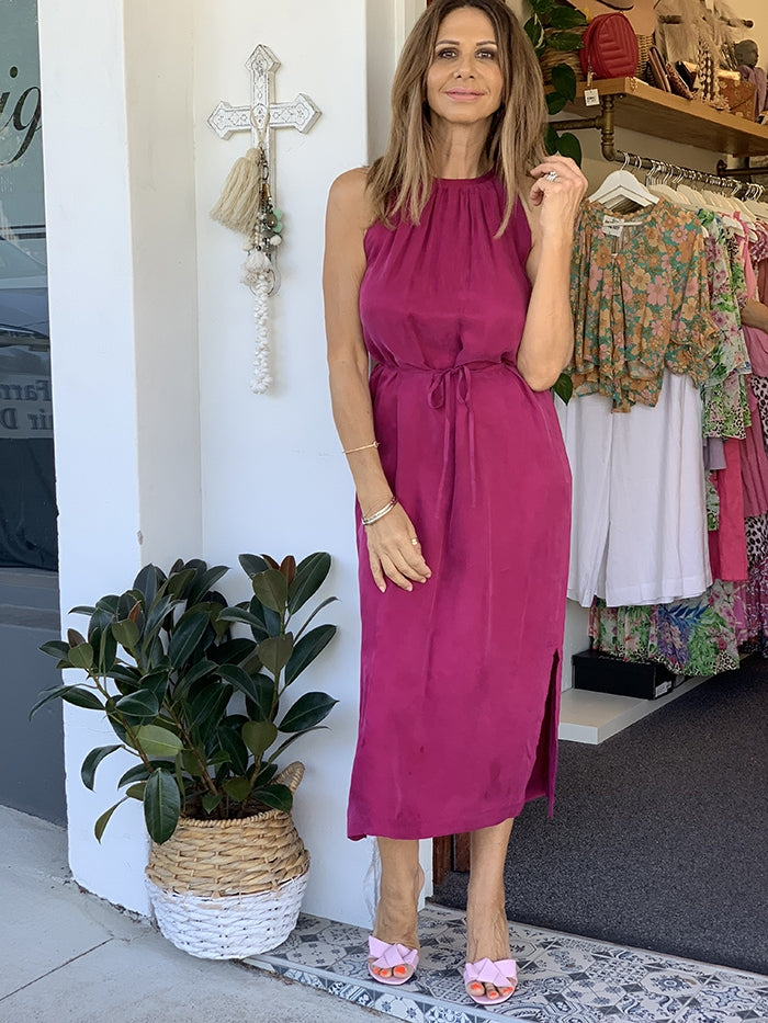 Claudette Cupro Dress