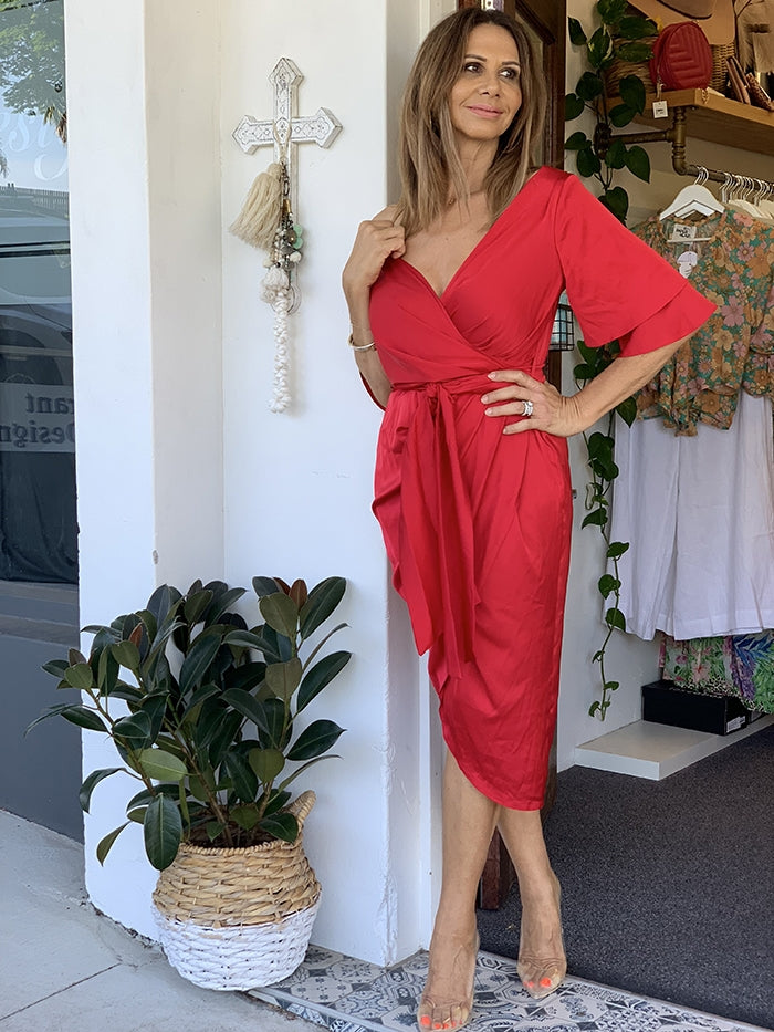 Chyenne Red Dress