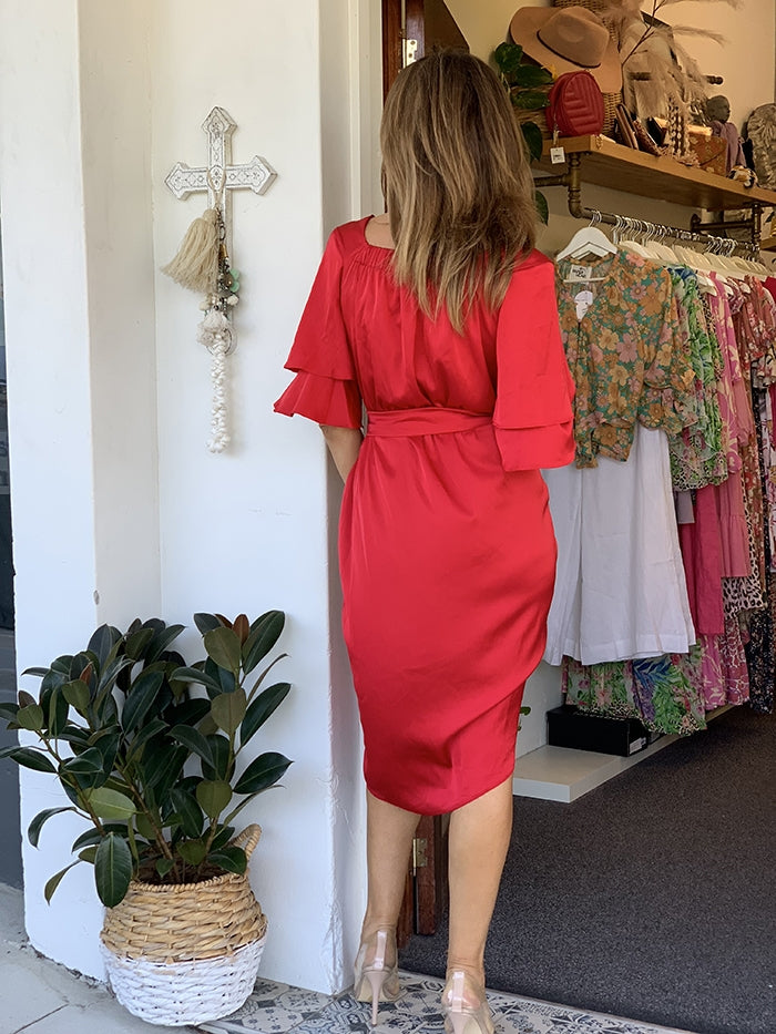 Chyenne Red Dress