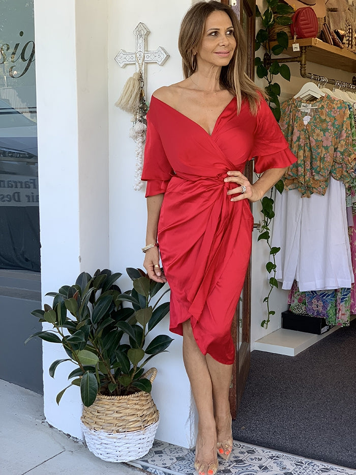 Chyenne Red Dress