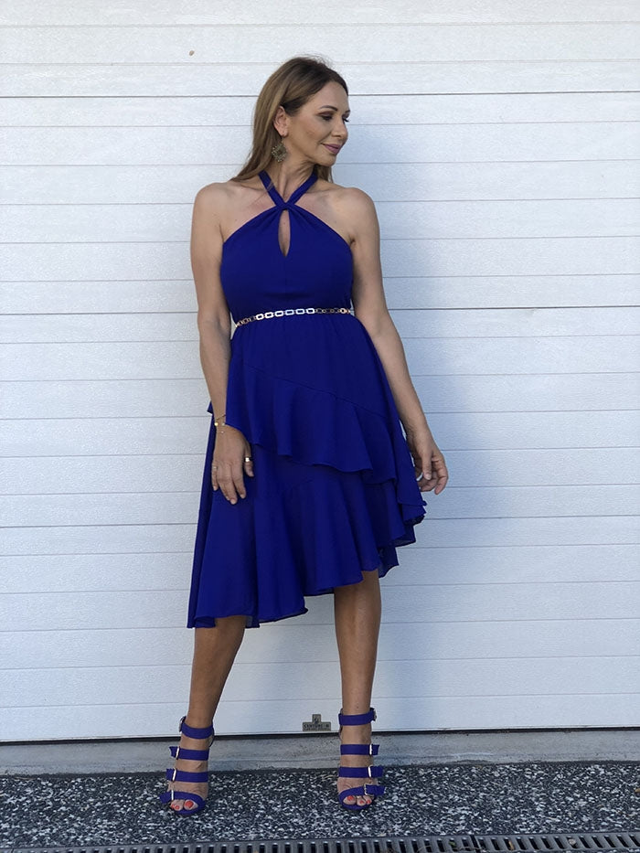 Pippa Dress - Cobalt Blue