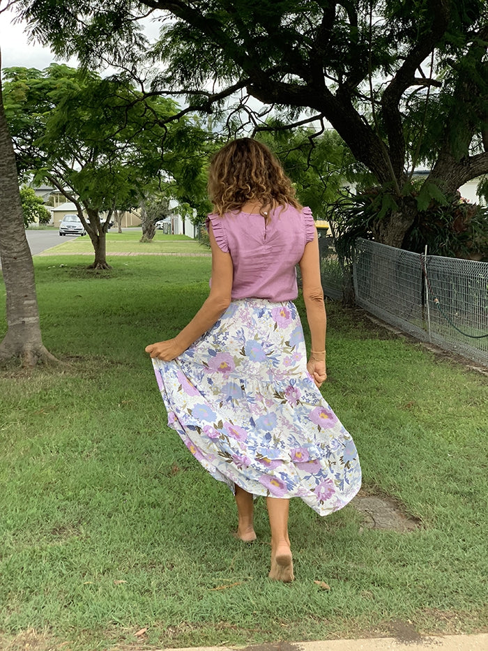 Phoebe Floral Maxi Skirt