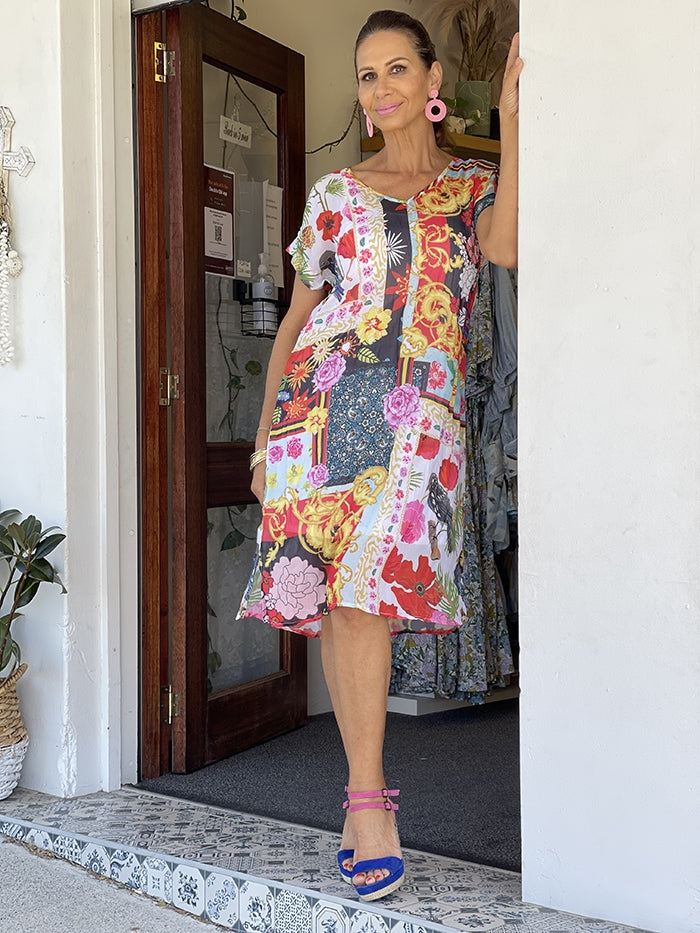 Gigette Dress - Red