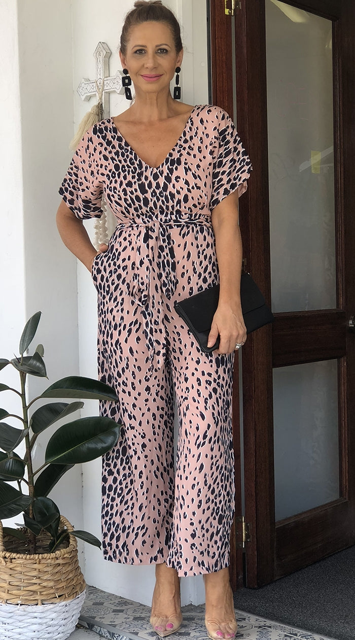 Lavana Jumpsuit - Leopard