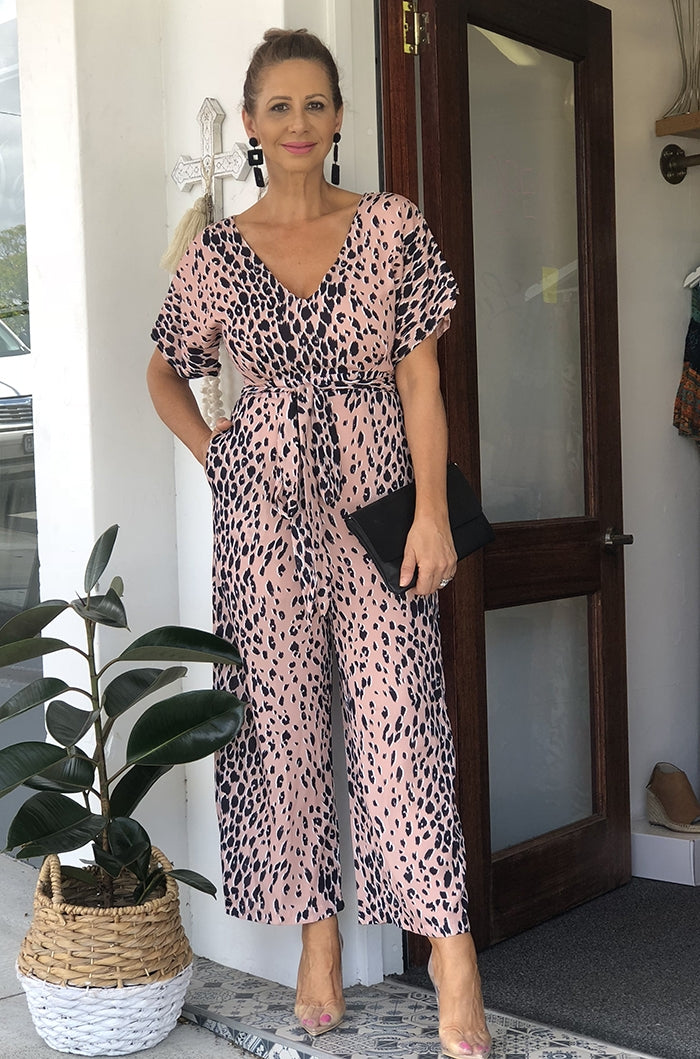 Lavana Jumpsuit - Leopard