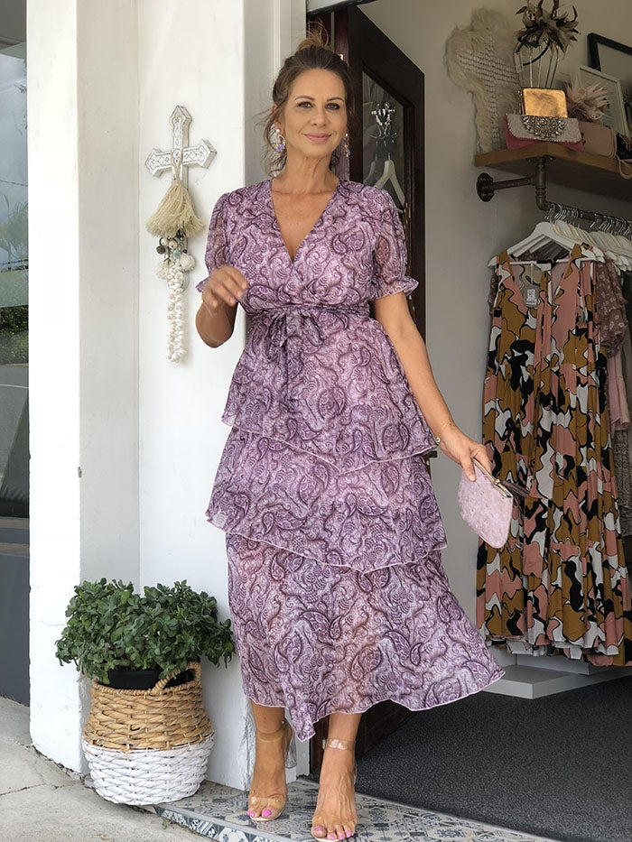 Purple Parade Dress