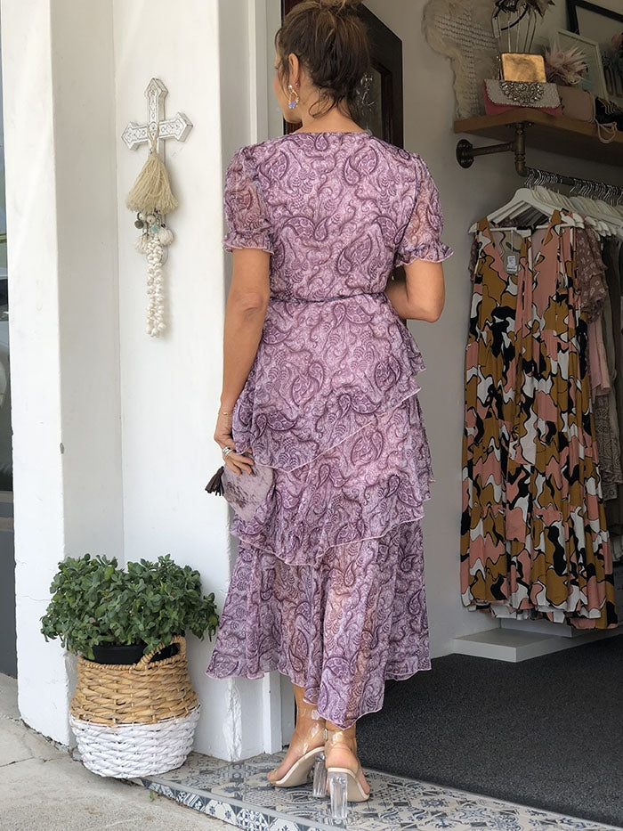 Purple Parade Dress
