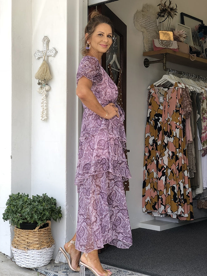 Purple Parade Dress