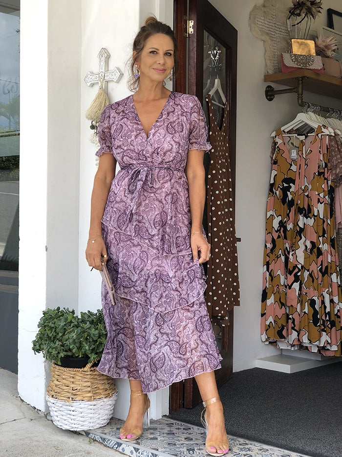 Purple Parade Dress