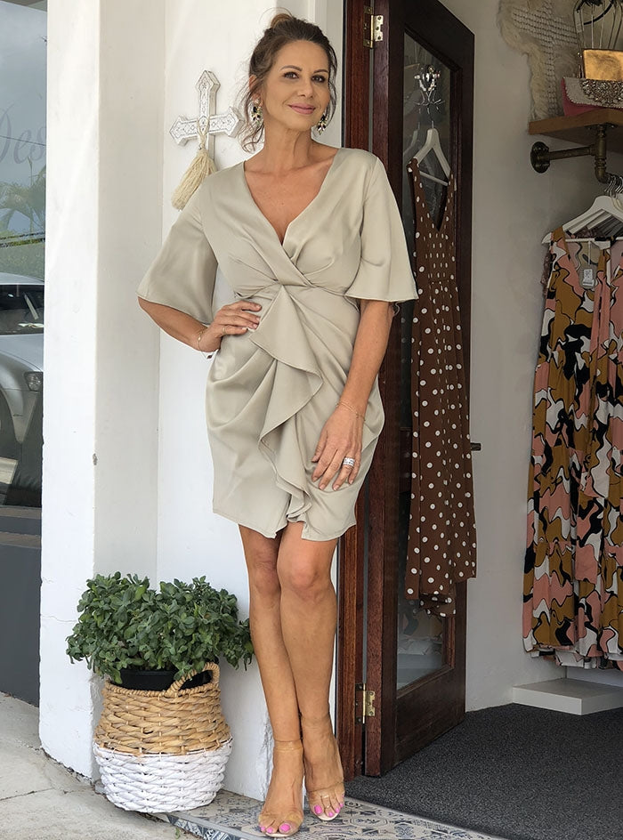 Kayley Dress - Sage